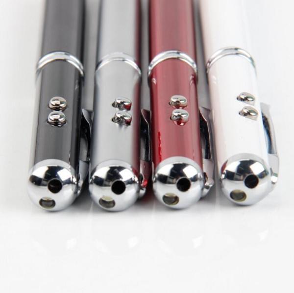 Promotional Gift LED light Touch stylus metal pen with logo printing