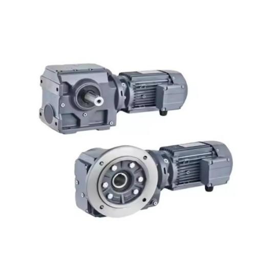 Flange Mounted Helical Worm Gearmotor S Series For Food Packing Machine