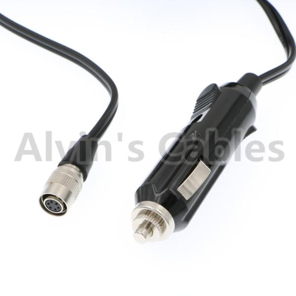 Женщина Пин Хиросе 6 кабеля силового кабеля 5м серой камеры пункта видео- к лихтеру сигареты автомобиля