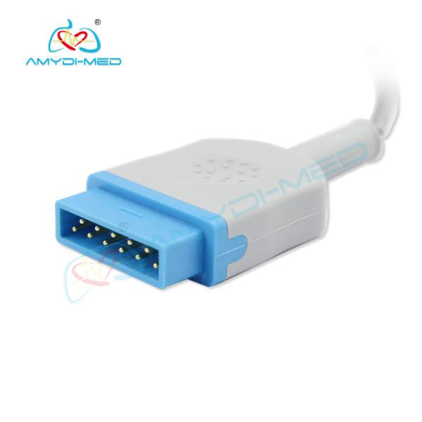 GE Reusable 11 Pin Medical Temperature Probe Φ6.3 Mono Plug Connector