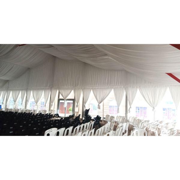 4000 Capacity 30x65m Clear roof Church Tent Marquee