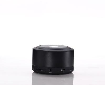 caixa sadia de Smartphone do círculo do preto de 650mAh Mini Cube Bluetooth Speaker Wireless