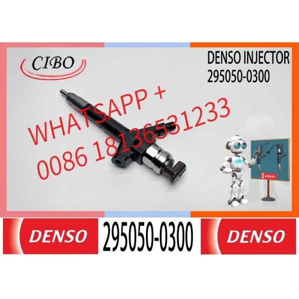 4pcs 295050-0300 Denso Common Rail Diesel Injector Nissan Navara D40(yd25) 16600-5X00A 16600-5X01A Engine