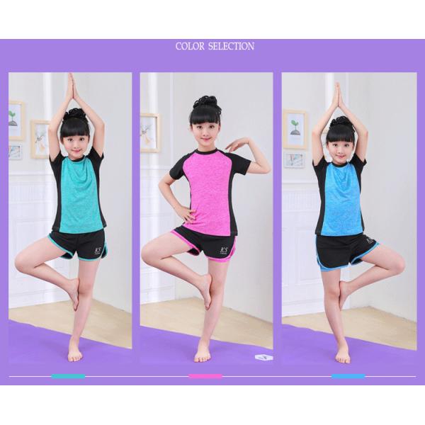 Футболки рукава 6-12 - летних детей одежды спорт детей короткие