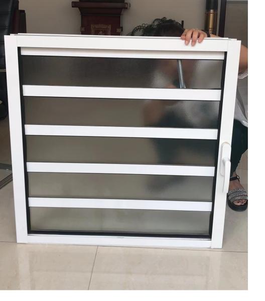 Customizable Aluminum Louver Glass Window with Adjustable Ventilation