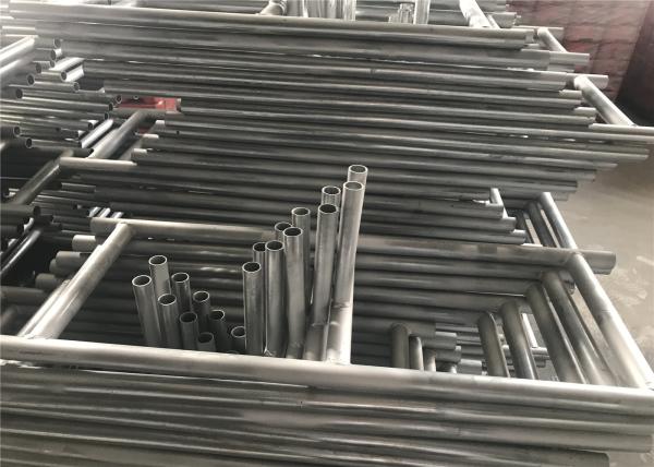 Chain Link Construction Fencing Panels 6'x10'/9.5' Mesh 2.25x2.25 diameter 3.00mm Hot dipped Galvanized