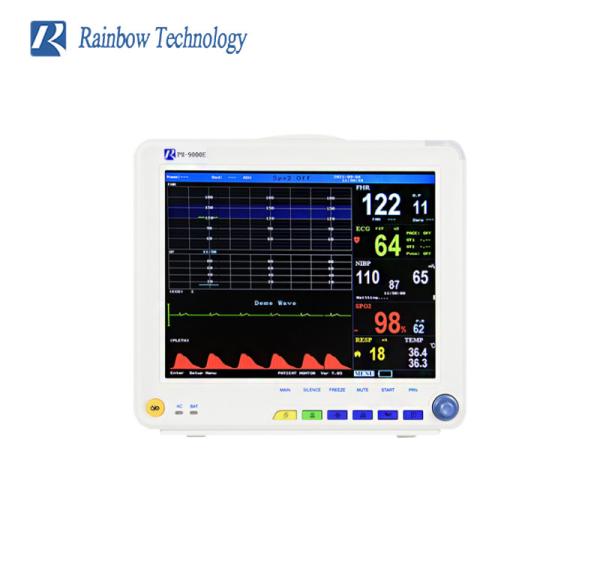 Peso leve Fetal do monitor da exposição de TFT LCD de uma cor de 12,1 polegadas para ICU/CCU