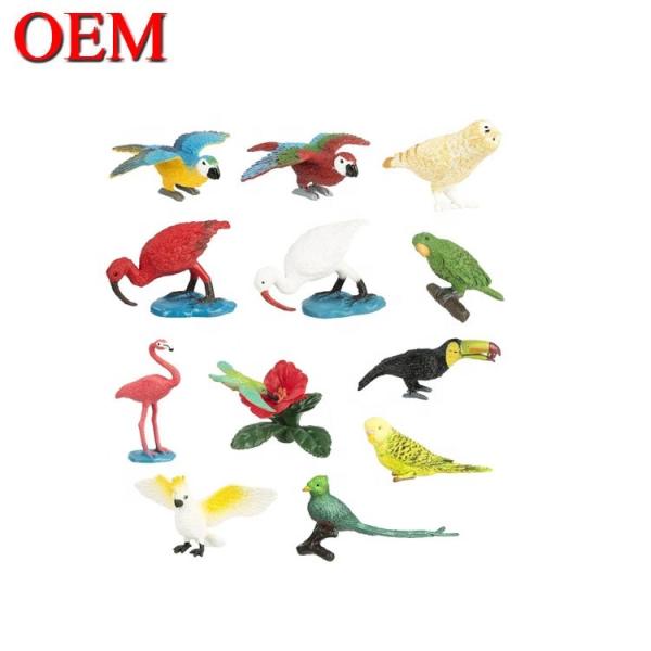 Produtor personalizado Mini Toy Modelo Feito Pequena Resina Animal Figure Escultura