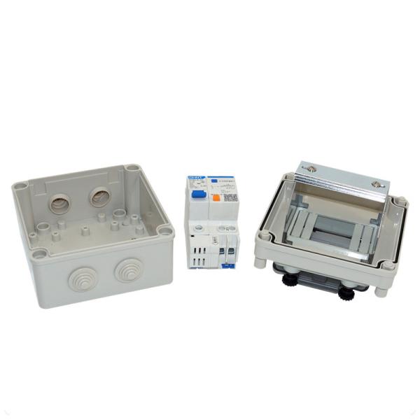 Wall Mounted Electric Enclosure Plastic Switch Circuitbreaker Box IP67 Waterproof Outdoor 6 8 Way
