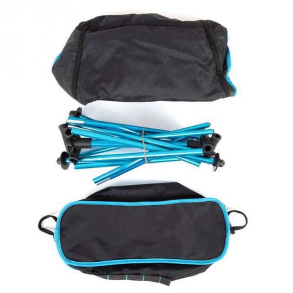 Lounge Lightweight Portable Camping Chair With Canopy Carry Bag 54x48x65Cm