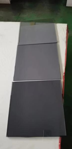 4mm 5mm 6mm cinza escuro tintado e refletor Float Building Window Glass Sheet