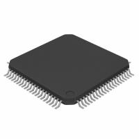 IC Ethernet KSZ8775CLXIC 108mA Interruptor Ethernet integrado gerenciado por 5 portas LQFP-80