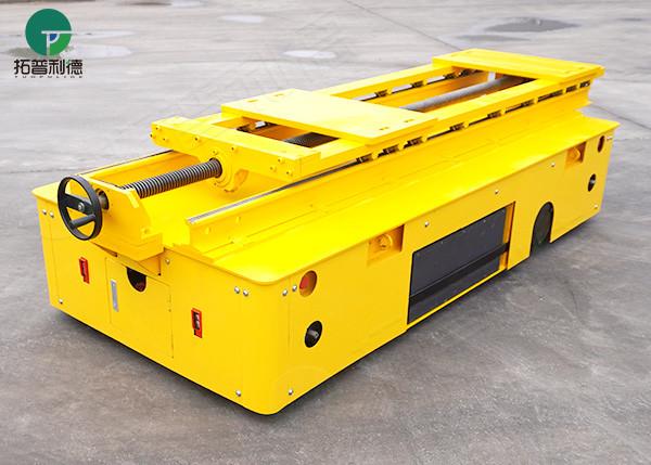 Steerable Motor Trolley Wheel Drive 10tone Transfer Cart