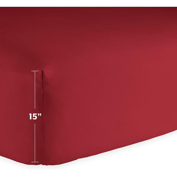 100% Polyester Microfiber Plain 5mm Trim Luxury Bedding Sheet Sets for 6PCS in Xinpai