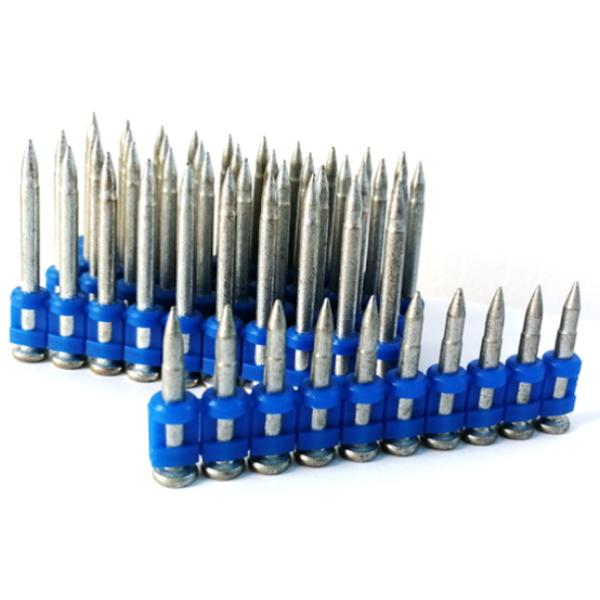 Gas Actuated Nailer Fastening Pins with Galvanized Hardened Steel Concrete Nails