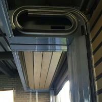 Petit pain industriel de grande vitesse vers le haut de la porte en spirale à grande vitesse de volet de rouleau en métal de porte de portes très utilisée 