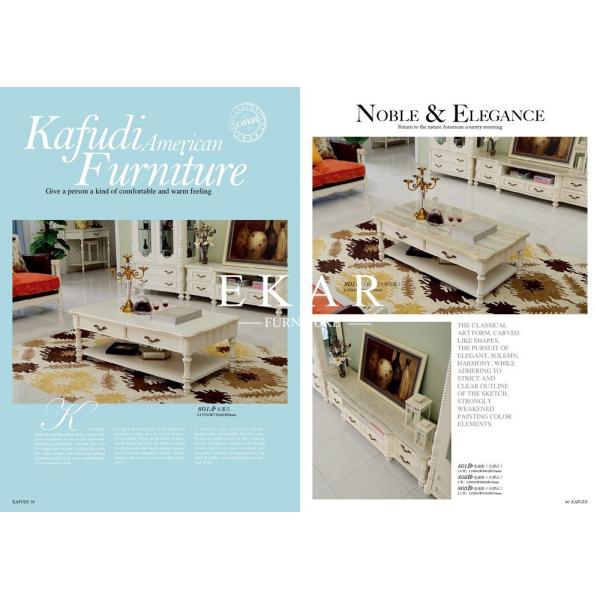 Centre table furniture American design long coffee tea table