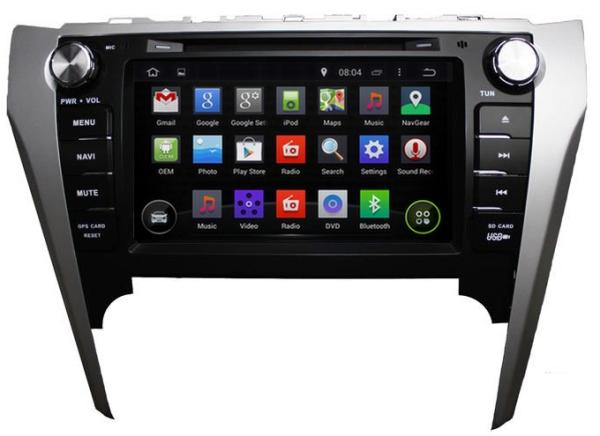 Ouchuangbo Car Stereo GPS Navigation iPod USB 3G Wifi Android 4.4 Multimedia System Toyota Camry 2012 OCB-8016D