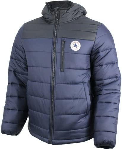 Blue Obsidian Converse Core Poly Fill Winter Down Jackets Air Permeability Grade 9