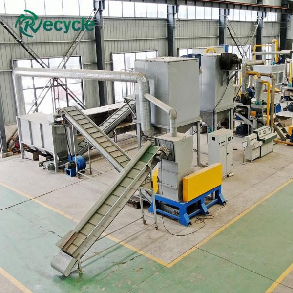 800-5000kg/h Radiator Copper Scrap Recycling Plant / Radiator Recycling Production Line