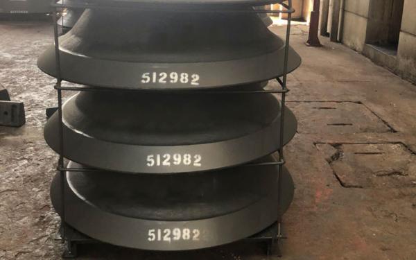 Manganese 18% Stone Crusher Parts Mantle And Concave  Crusher Worn Parts