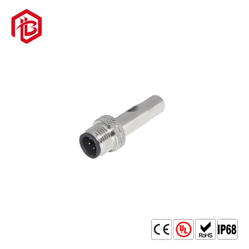 IP67 круговой женский мужчина M12 2 3 4 5 6 фронт 8 Pin - соединитель провода круглого кабеля СИД держателя панели водоустойчивый