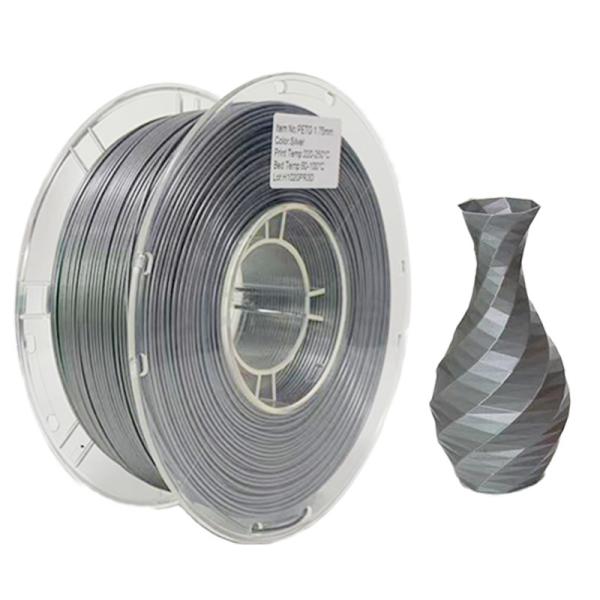 High Precision PETG 3D Printer Filament with ±0.03mm Tolerance and 200℃-240℃ Print Temperature in 12+ Colors