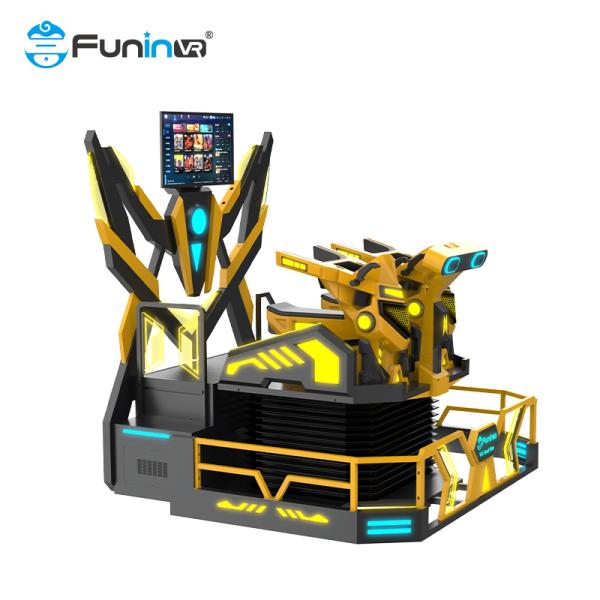 Revolutionize Your Entertainment Center with Our 9D VR Simulator Steel Metal 360 Degree Rotation Double Seats