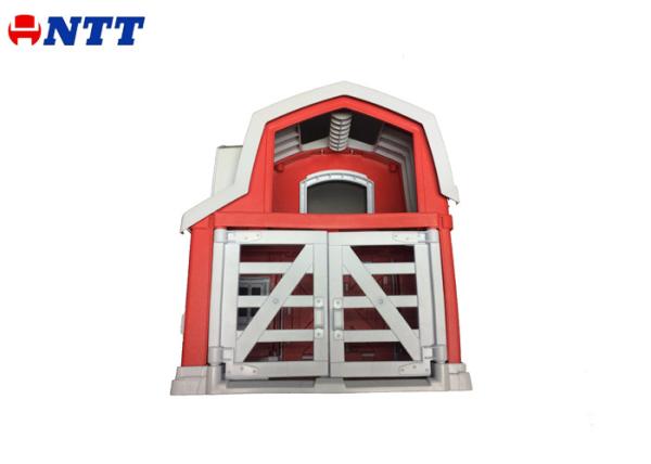 OEM Injection Plastic Mold Makers Red And Grey Color Stable Toys For Kids