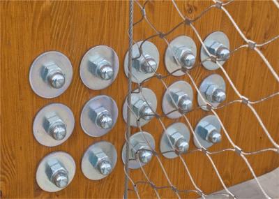 7 X 7 Light X Tend Cable Mesh 80x80mm / Architectural Stainless Steel Wire Rope Net