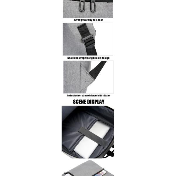 Leisure Unisex Sports Backpacks , Business Men's Computer Bag Customized Logo