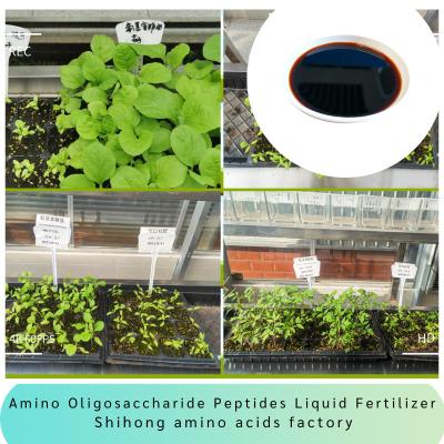 Adubo líquido PH5-7 dos amino Peptides do Oligosaccharide para esforço do pulverizador Foliar das colheitas o anti