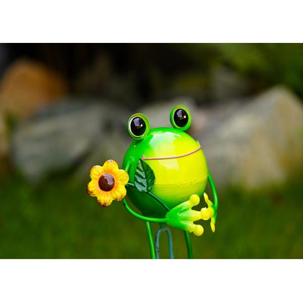 Frog Unicycle Metal Interior Decoration Outdoor Garden Decorations
