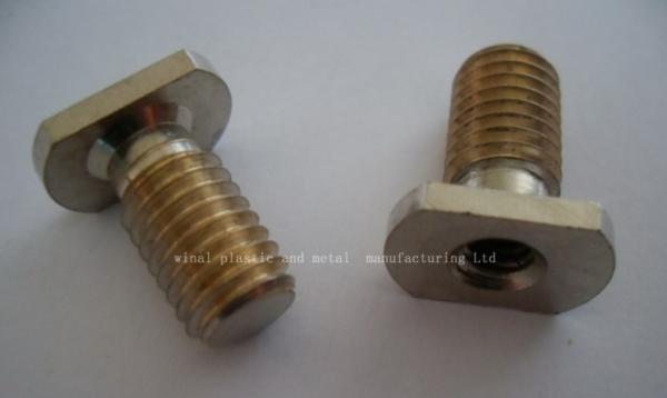 T screw,SS,Iron,alloy,copper,size and plating as per drawing or request.