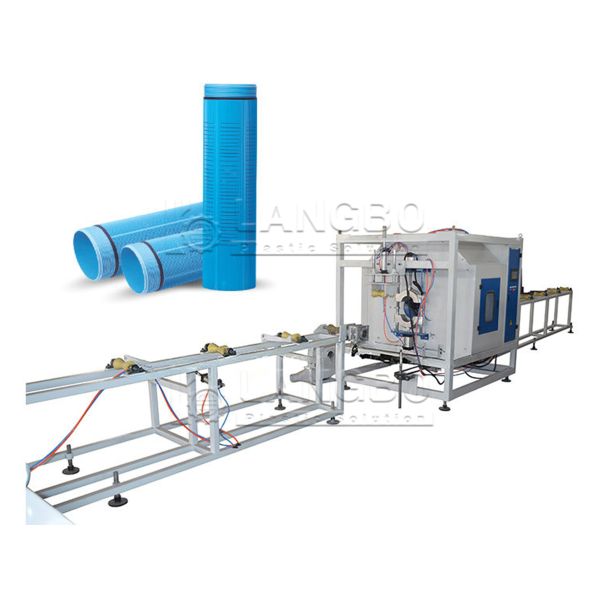 Plastic PP PE PVC Pipe Slotting Grooving Cutting Machine