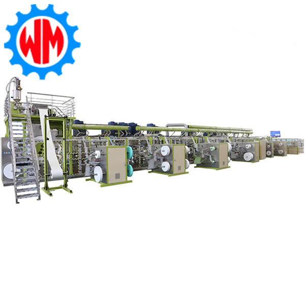 快適で安全なおむつのための便利なメンテナンス成人用おむつ製造機械