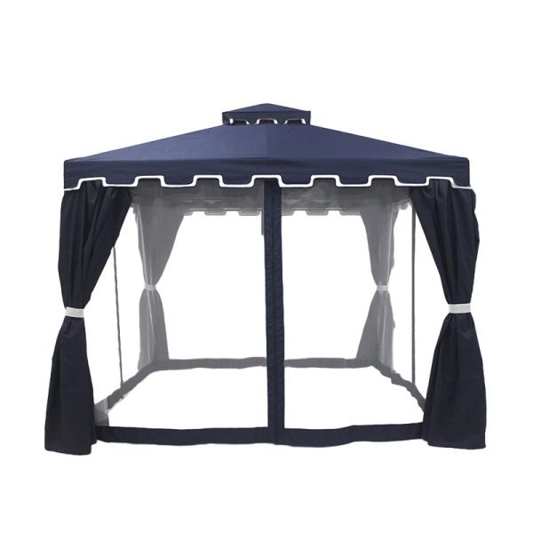 Garden Enthusiasts Polyester Fabric Luxury Garden Gazebo 3x3x2.75m from Professional