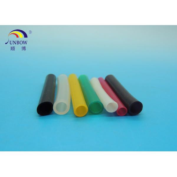 Heat Resistant Custom Extrusion Silicone Rubber Tube 200C Black Clear White