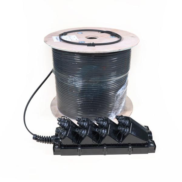 Гаван водоустойчивое приложение закрытия соединения оптического волокна держателя стены 4 для FTTX