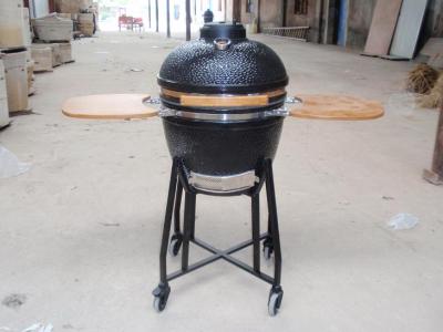 18" Ceramic Grills Charcoal BBQ Kamado Cooking ( Black)