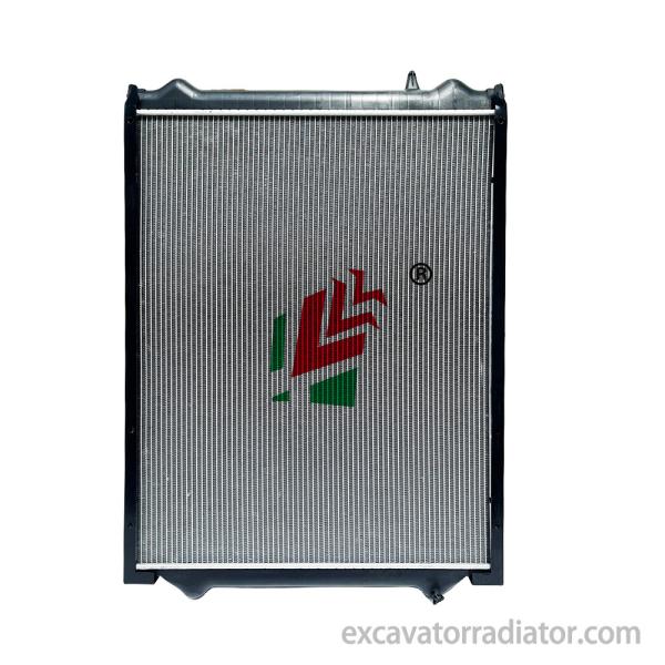 Guangzhou ISUZU Mixer Truck Radiator Water Tank Cooling Assembly Concrete Mixing And Cooling System