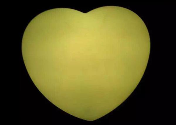Heart Shaped Love LED Decorative Table Lamps , Home Battery Operated Night Light