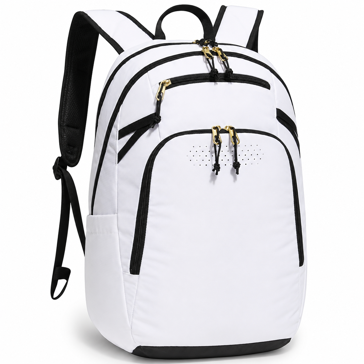 Lightweight Multi-Compartment Sports Backpack with Breathable Padded Back, Dual Side Pockets & Durable Oxford Fabric for Gym, Travel and Daily Use
