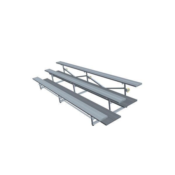 Foldable Portable Aluminum Bleachers for Stadium Seating Easy to Install and Disassemble