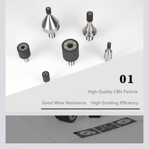 Cylindrical Shaped Diamond CBN Grinding Wheel Bearing Industry