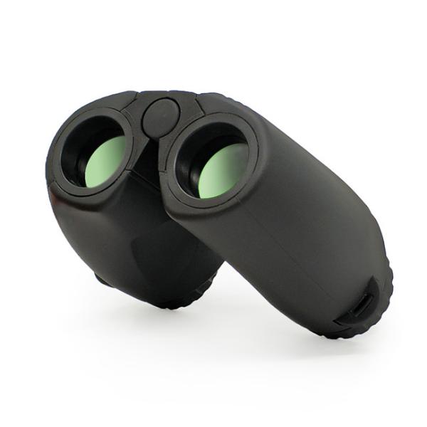 Black Rubber Surface Binocular Telescope Waterproof IPX7 8x22 Binoculars