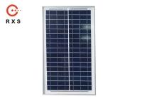 Personalizado 36 painéis solares fotovoltaicos das pilhas, célula solar poli de 20W 12V