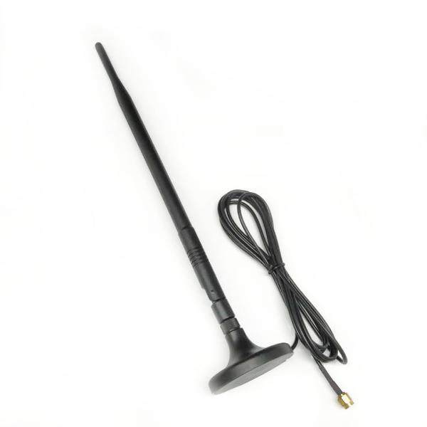 Magnetic Base 4G LTE Antenna with RG174 Cable RP SMA Male Connector