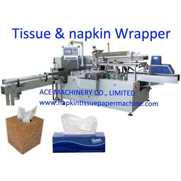 90 коробок/минимальной машина упаковки лицевой ткани