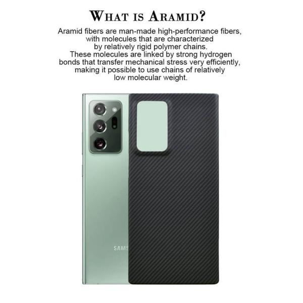 Тонкая линия случай углерода примечания 20 случая Samsung волокна Aramid защитный ультра